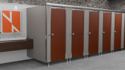Bulwark Restroom Cubicles for Institutions