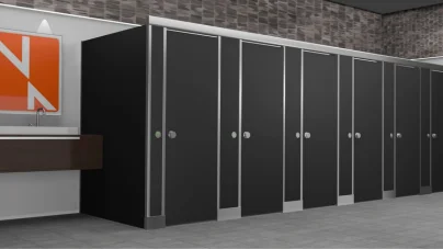 Bulwark Restroom Cubicles for Commercial Spaces